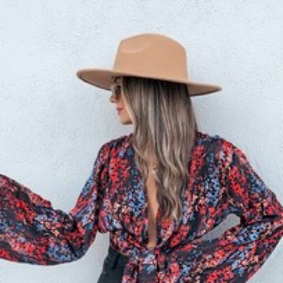 ๐ฅRestocked!๐ฅ Western Felted Fedora / Rancher Hat - Picture 4 of 12